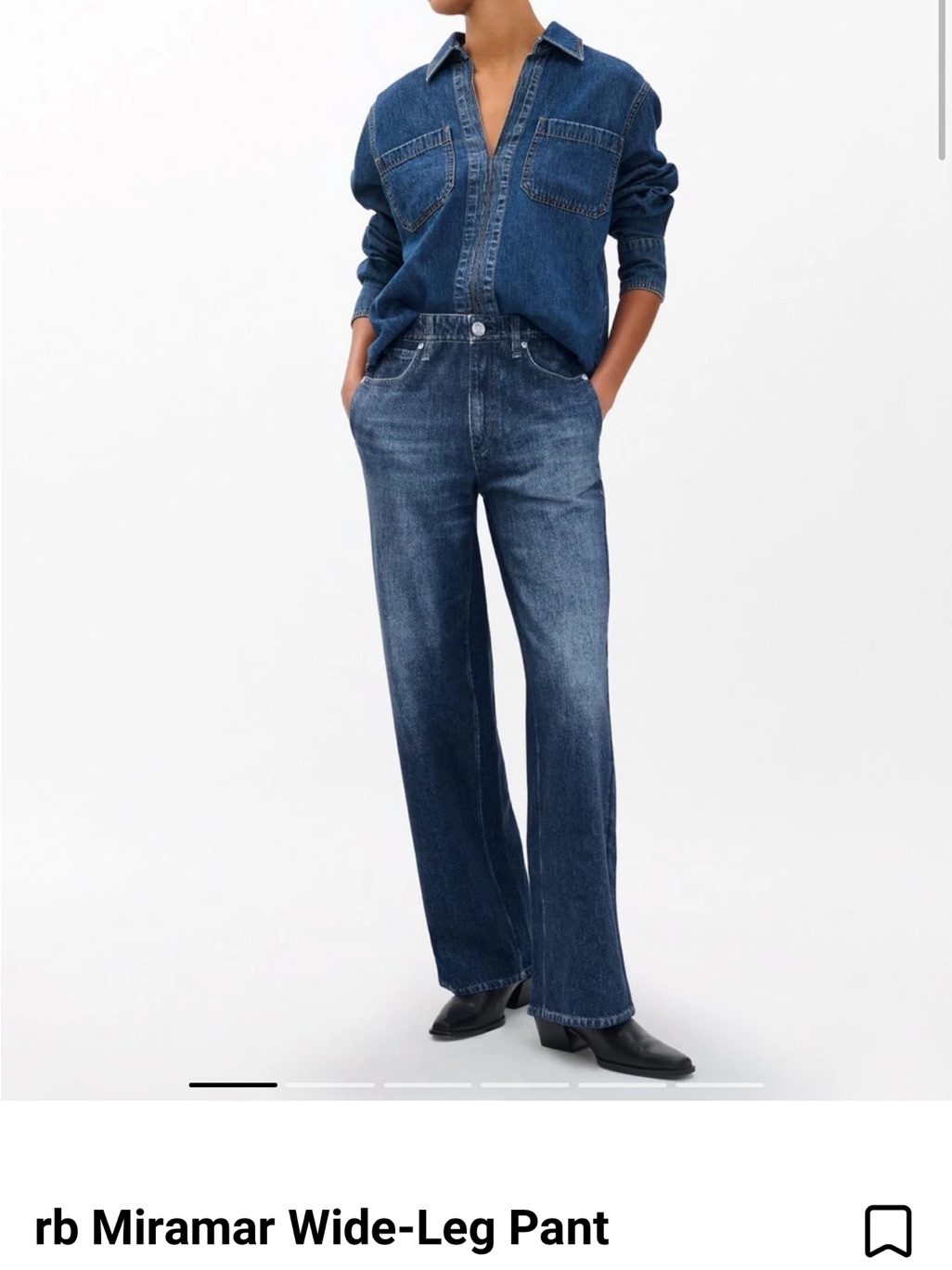 Rag & Bone Miramar Wide Leg Pant